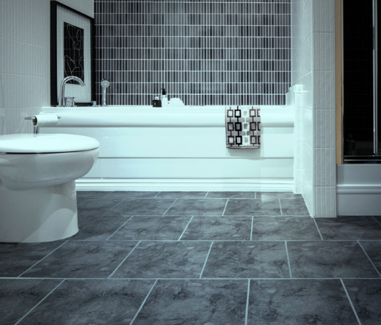 bathroom vinyl floor tiles vs. ceramic tiles - x vs y