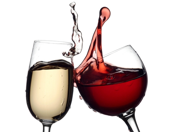 White wines vs Red wines