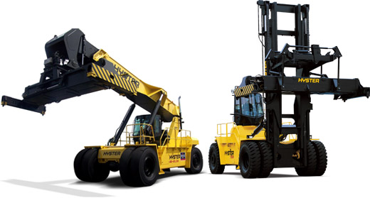 Reach Stacker vs. Loaded Container Handler
