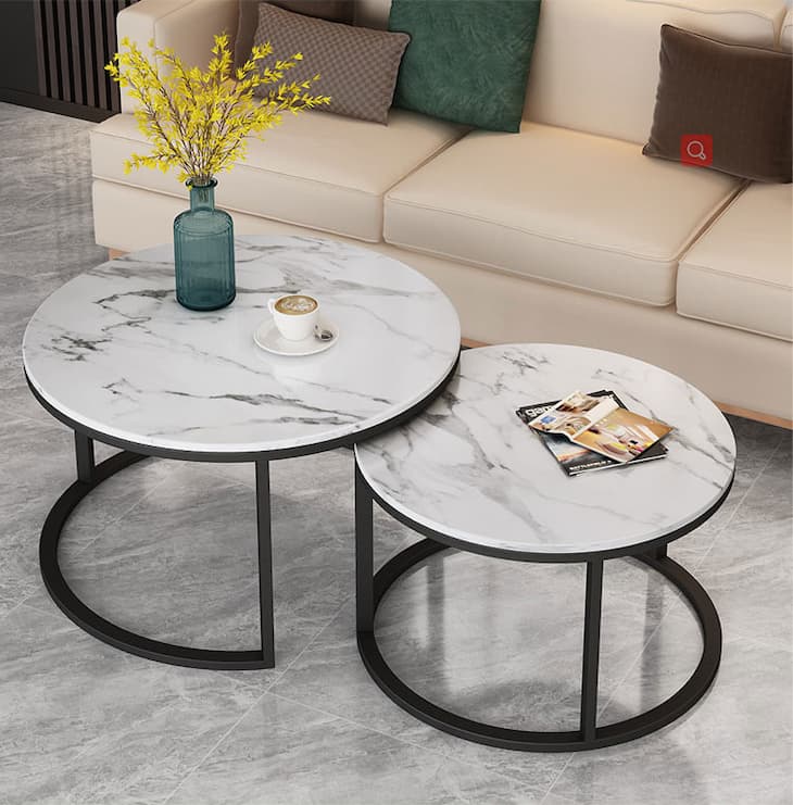 Marble coffee tables