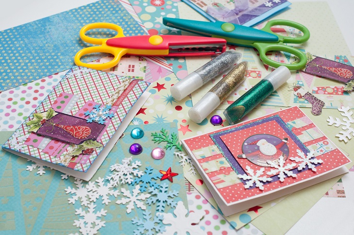 picture of card making art and crafts 
