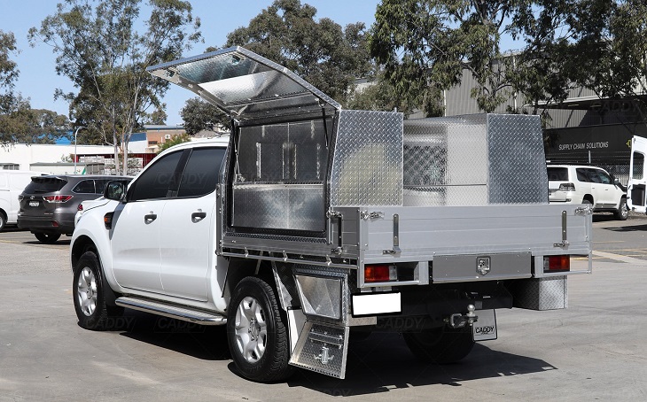 picture of an aluminium ute tray 