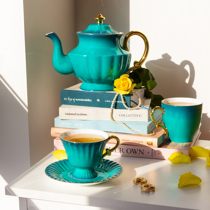 cuppa tea with teapot