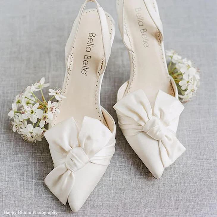 Bridal Dilemma: Black vs. White Wedding Shoes