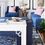 living room decorated with Hamptons decor Australia